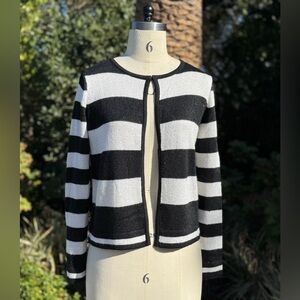 Neiman Marcus The Cashmere Collection open front knit cardigan  - size XS